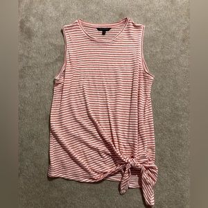 🍌Banana Republic Striped Linen Tank Top🍌